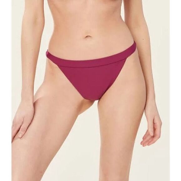 Andie Swim The Caicos Bottom Bikini Plum - Picture 1 of 7